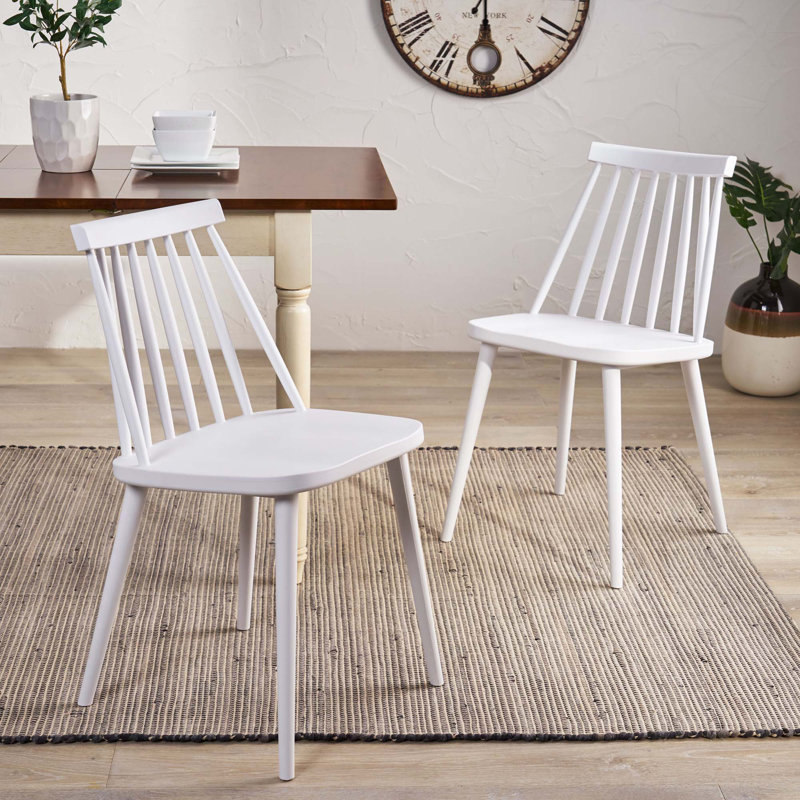 Chaises de salle à manger Farmhouse, Blanc