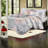 Reversible 6 Piece Bedding Sets, Cotton Sateen Floral Full Queen Home
