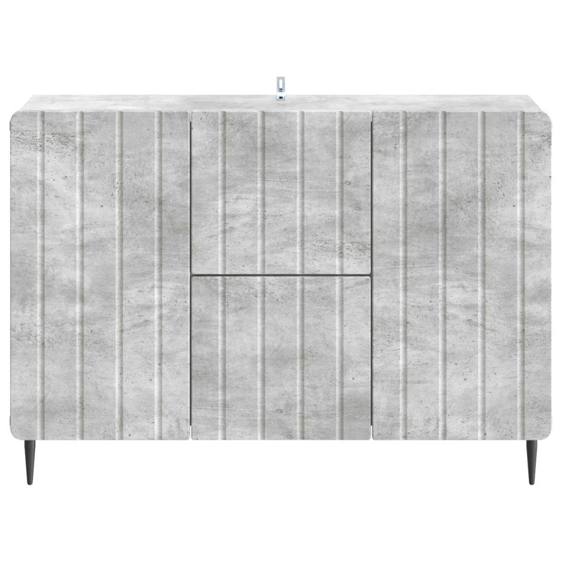 89cm Sideboard, Concrete Grey