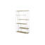 Sharrion 197 cm H x 120 cm W Room Divider Bookcase-1485353507