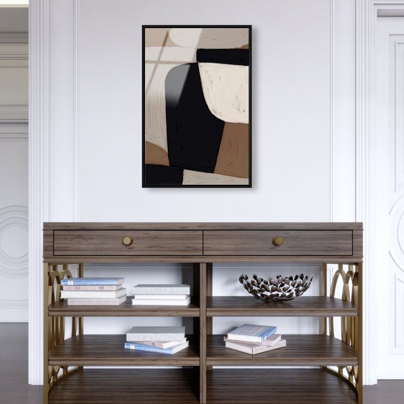 All For You Print by Oliver Gal, 17"H x 25"W, Black Floater Frame
