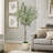 Artificial Olive Tree in White Decor Pot-684427475