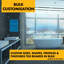 6mm Tile Backer Board Pack of 150 with 750 Steel Washer Discs and 5m Waterproof Membrane Tape