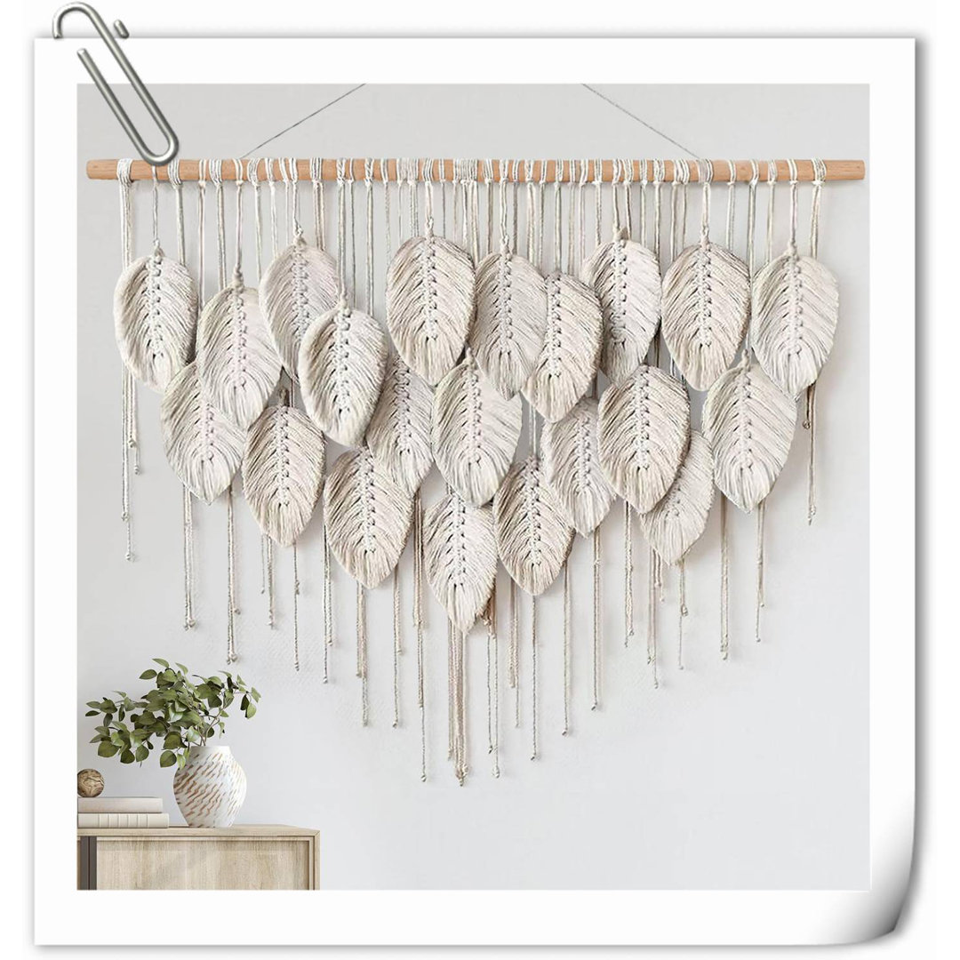 Hand Woven Cotton Tapestry Bungalow Rose