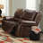 Ajhar Leather Power Reclining Sofa-13744915