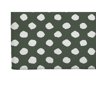 Large Dot Non-Slip Outdoor Rug