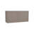 Wall Cabinet, 2 Doors, White Oak