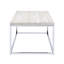 Table basse à base ouverte