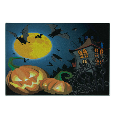East Urban Home Glass Christam Cutting Board