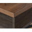 Table basse à plateau relevable avec rangement Canton Lane