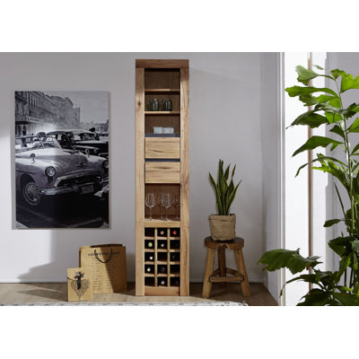 Montreux Solid Wood Floor Wine Bottle Rack