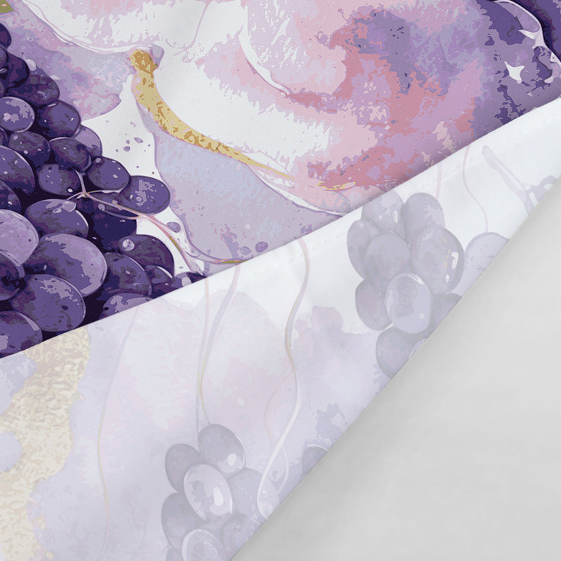 Tapisserie murale «Fruit Grape Cotton Candy», 68 po x 80 po