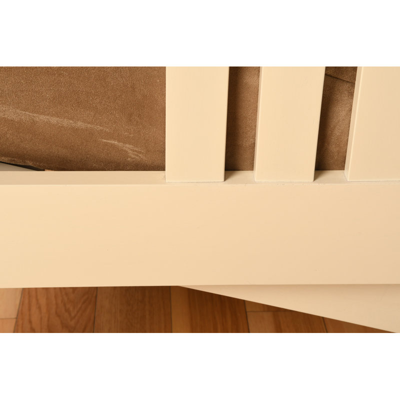 Stratford Full-Size Futon Frame Includes Storage Drawers, White