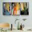 «Sylas Abstract Artwork», ensemble de 3 reproductions de photos sur toile-87705488-87705495
