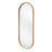 Quebec Solid Oak Oval Full Length Mirror