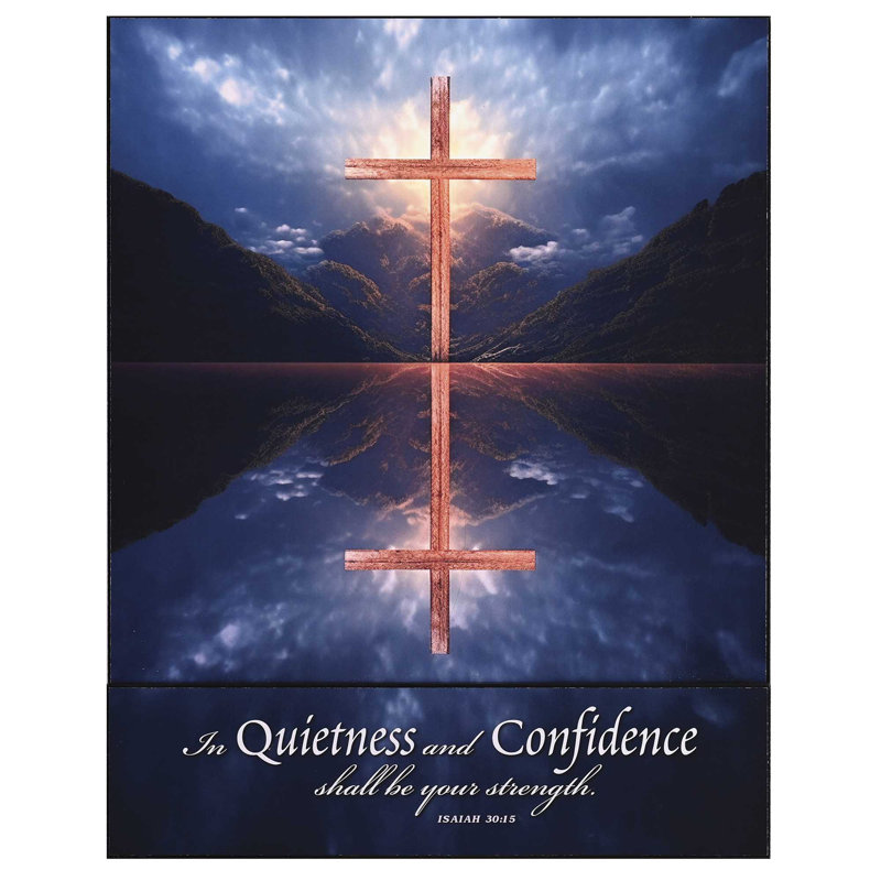 Stacked Wall Plaque In Quiet Confidence