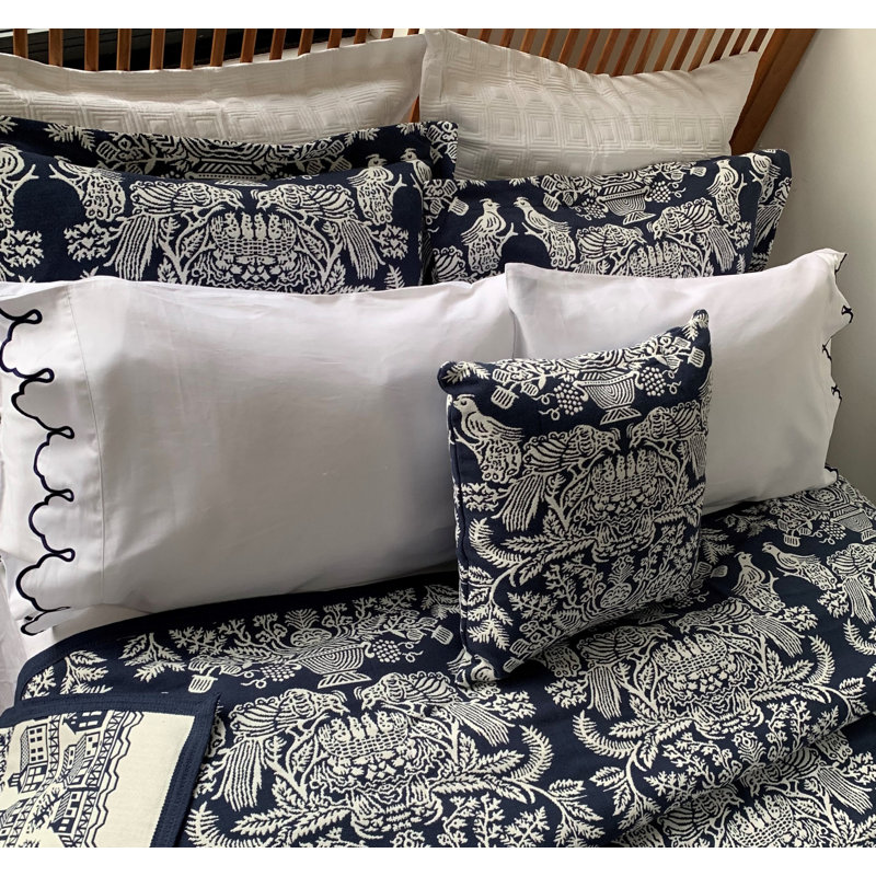 Housse de coussin en coton Katzer Boudoir