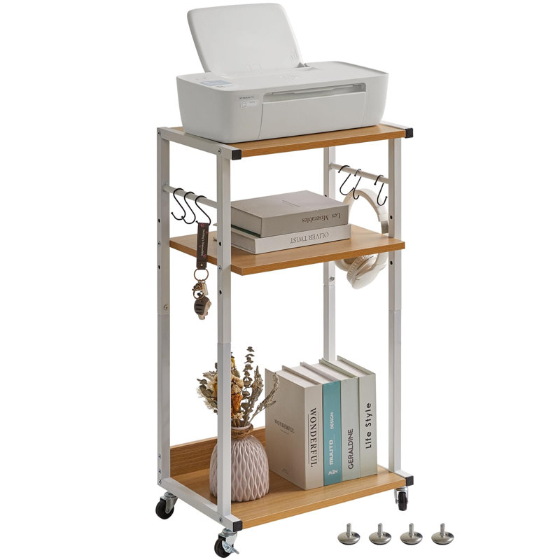 Bennink Manufactured Wood Desk Organiser, Yellow