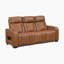 Ensemble de salon inclinable électrique en cuir fleur 3 pièces Roush-615707630