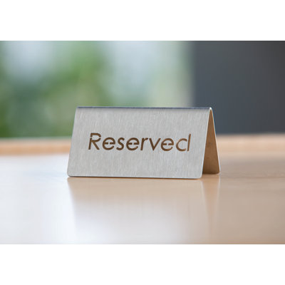 Stainless Steel Place Cold Holder