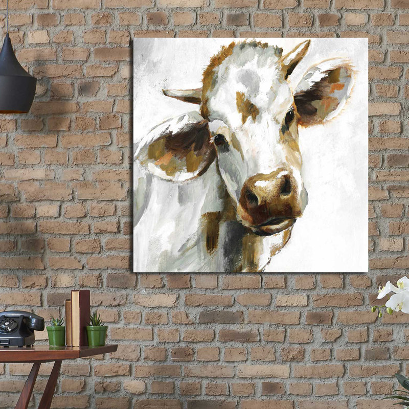 Reproduction de peinture acrylique, H 18 po x l 18 po x P 1 po, Toile tendue