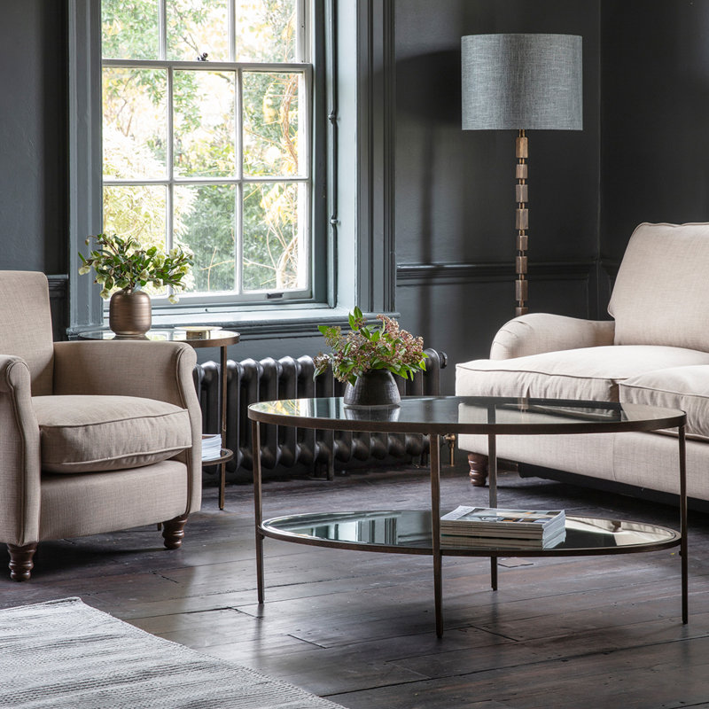 Catrine Four Leg Coffee Table with Storage
