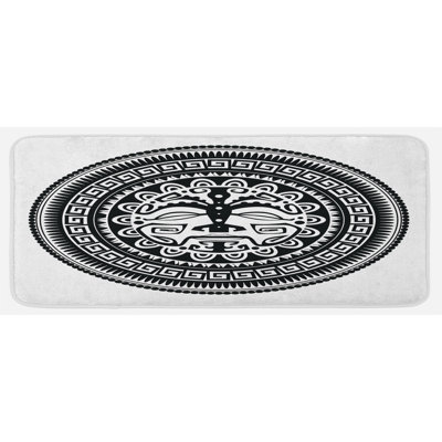 Eclectic Synthetic Kitchen Mat