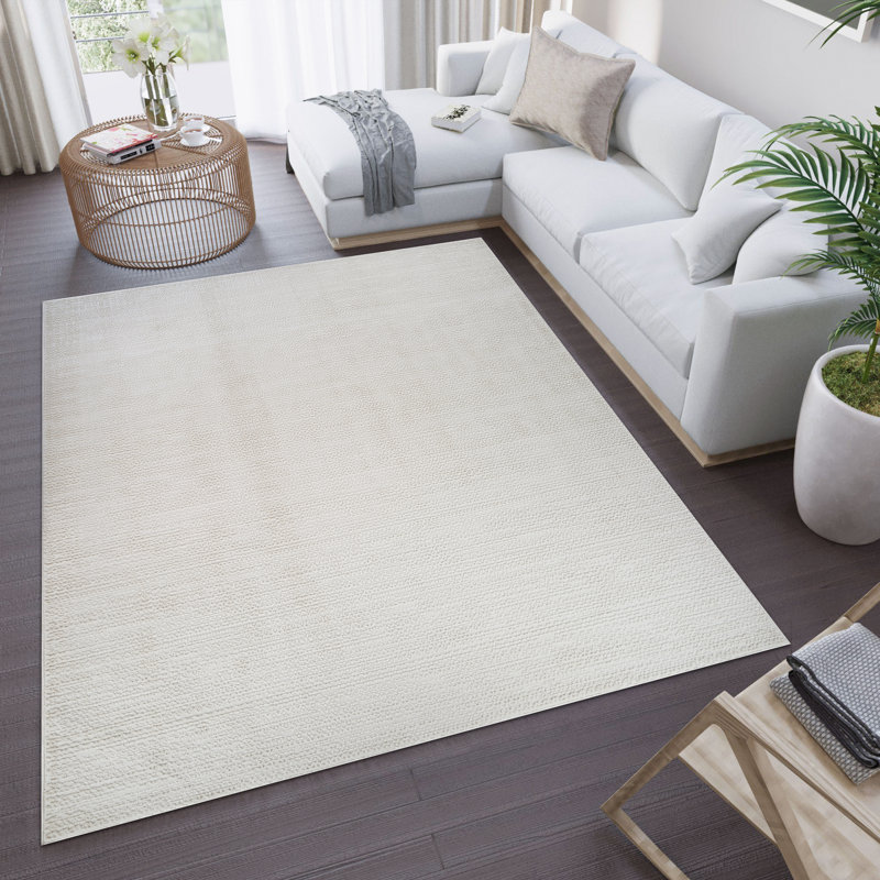 Tapis haute / basse Preston, Rectangle 12 pi x 15 pi 2 po, Bleu / ivoire / gris