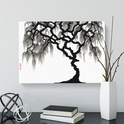 Resplendent Weeping Willow Tree - Wrapped Canvas