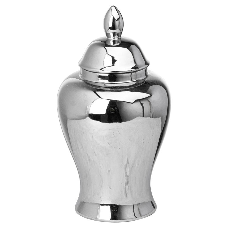 Khemisset Metal Decorative Urns & Jars, 28cm x 13cm