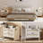 Rattan Nightstand Set of 2, Bedside Table, Boho Night Stand with Type-c Charging Station-1976951018