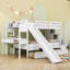 Lit superposé simple à 4 tiroirs avec bureau intégré Alischa par Isabelle & Max ™-468388542