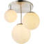 Brent Glass Semi Flush Mount