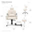 Fauteuil de pédicure avec bain de pieds massant, fauteuil de spa pivotant à 360° - Blanc/Argent-103535629