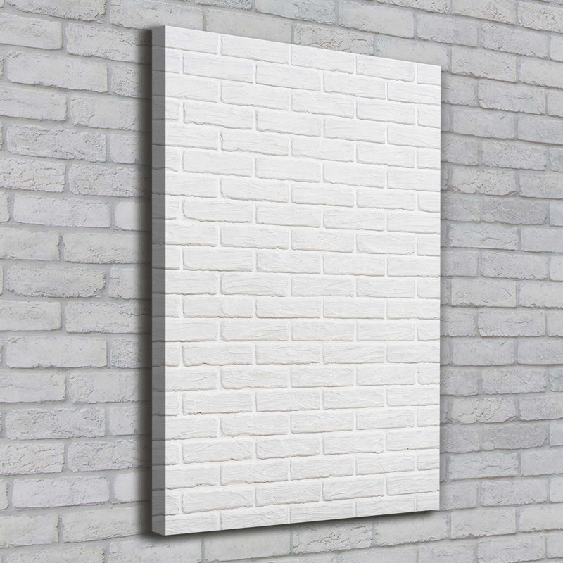 Brick Wall - Wrapped Canvas Print