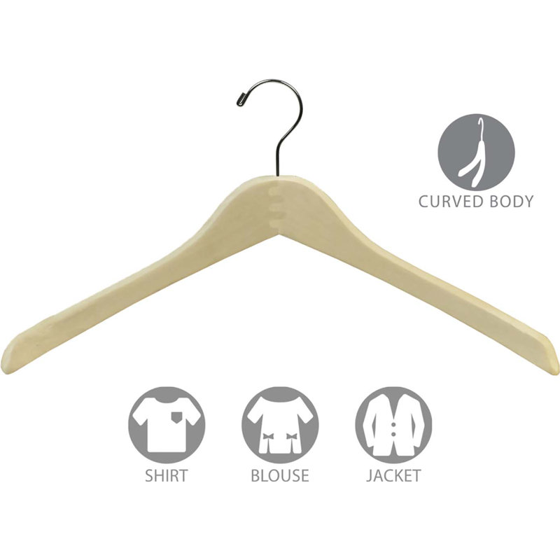 Support supérieur en bois, 50, Sans finition / chrome
