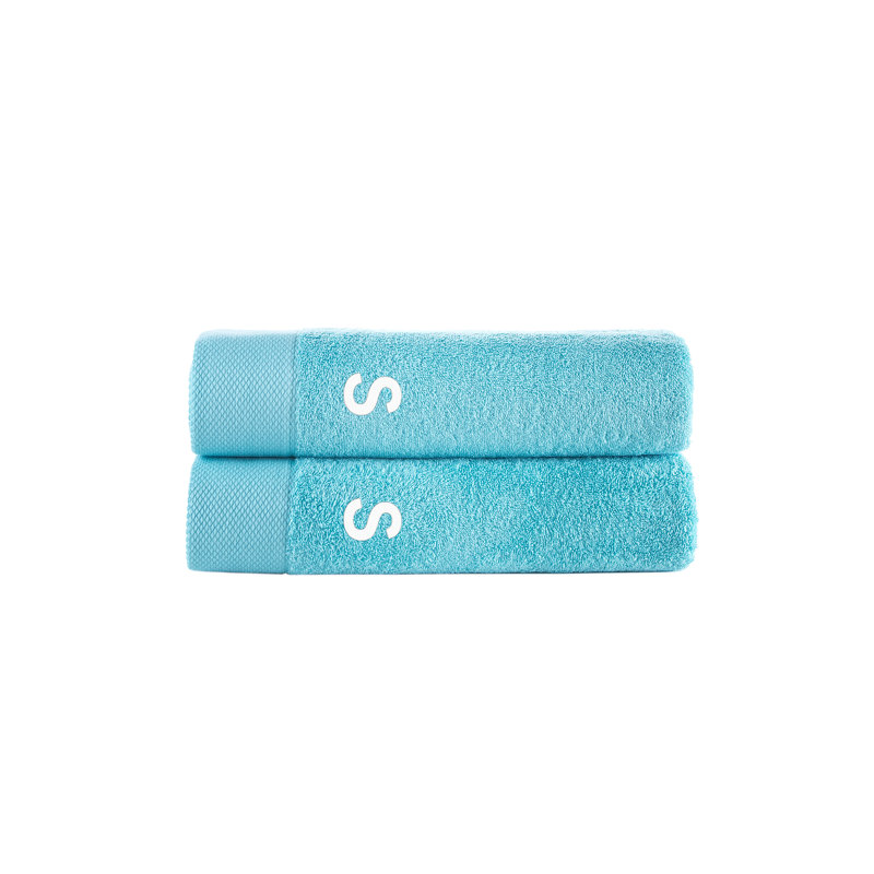 Dierks 2 pcs Bath Towels, S, Bath Towels - 2 Pack, Sea Glass