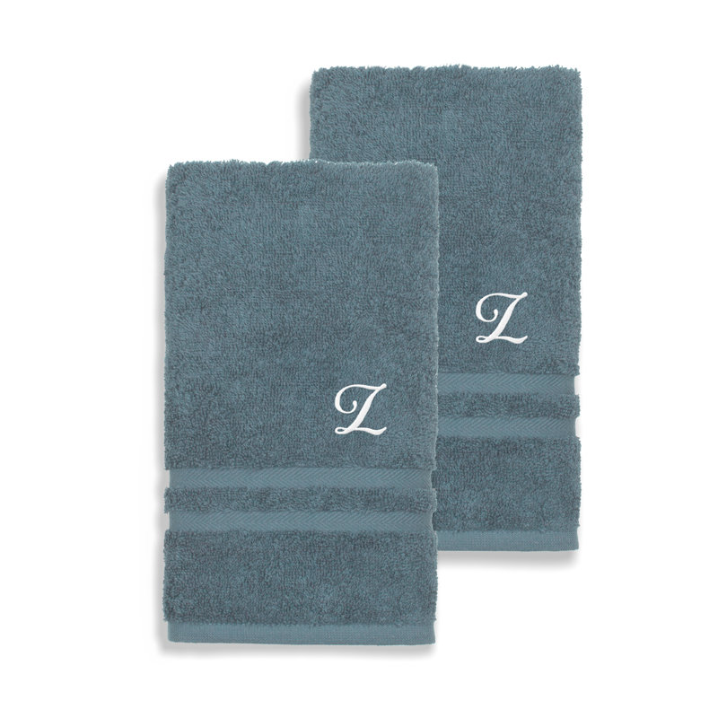 Denzi 100% Cotton Hand Towel, Denzi Blue, Z