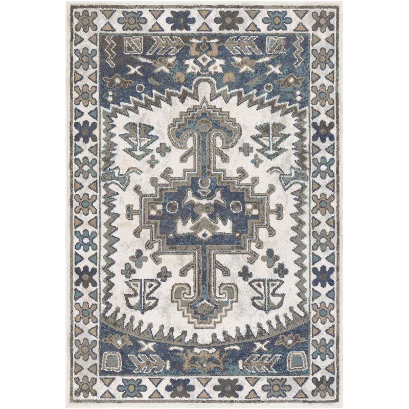 Bertradis Indoor Rug, Rectangle 2' x 2'11"