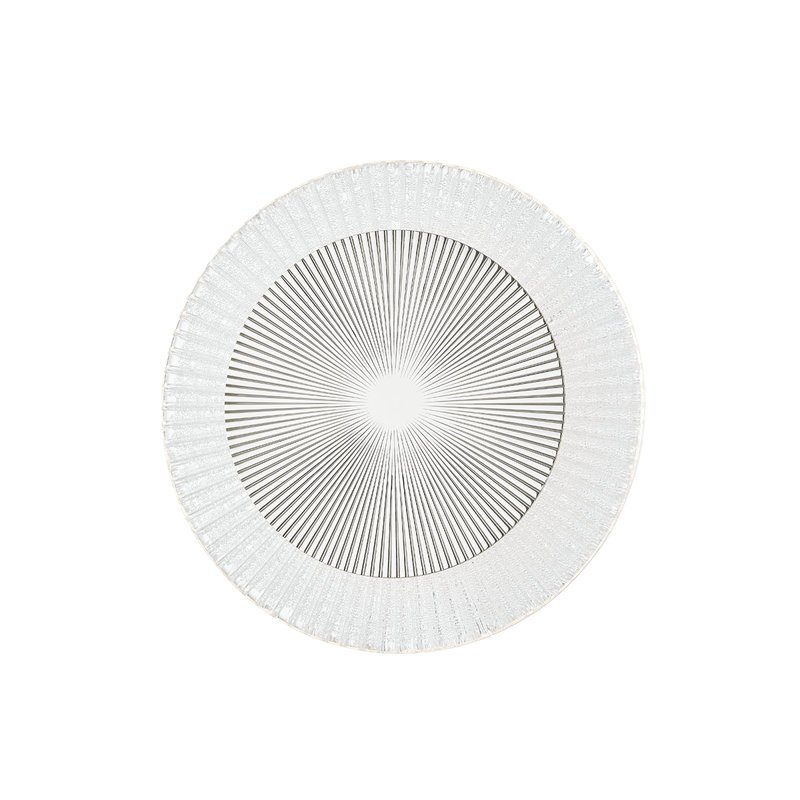 Polished Nickel Dimmable Glass Shade Wall Sconce