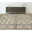 Tapis beige noué à la main de haute qualité
