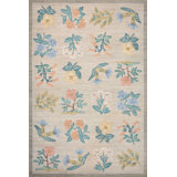 Rifle Paper Co. x Loloi Rosa Cream Area Rug