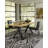 Vangorder 19 " H Faux Leather Upholstered Metal Side Chair-1246778468