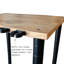 Support d'angle 10 tiges American Cherry