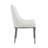Urbina Modern 5-Piece Dining Table Set With Upholstered Chairs & Pedestal Base-125811027