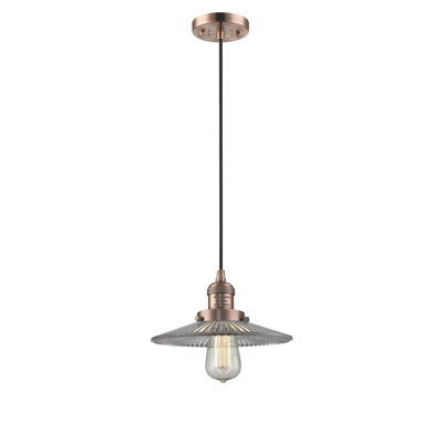 Luminaire suspendu conique 1 lumière Miramontes