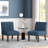 Accent Chair [Set Of 2 Pcs](Not Including Table)-1926838988