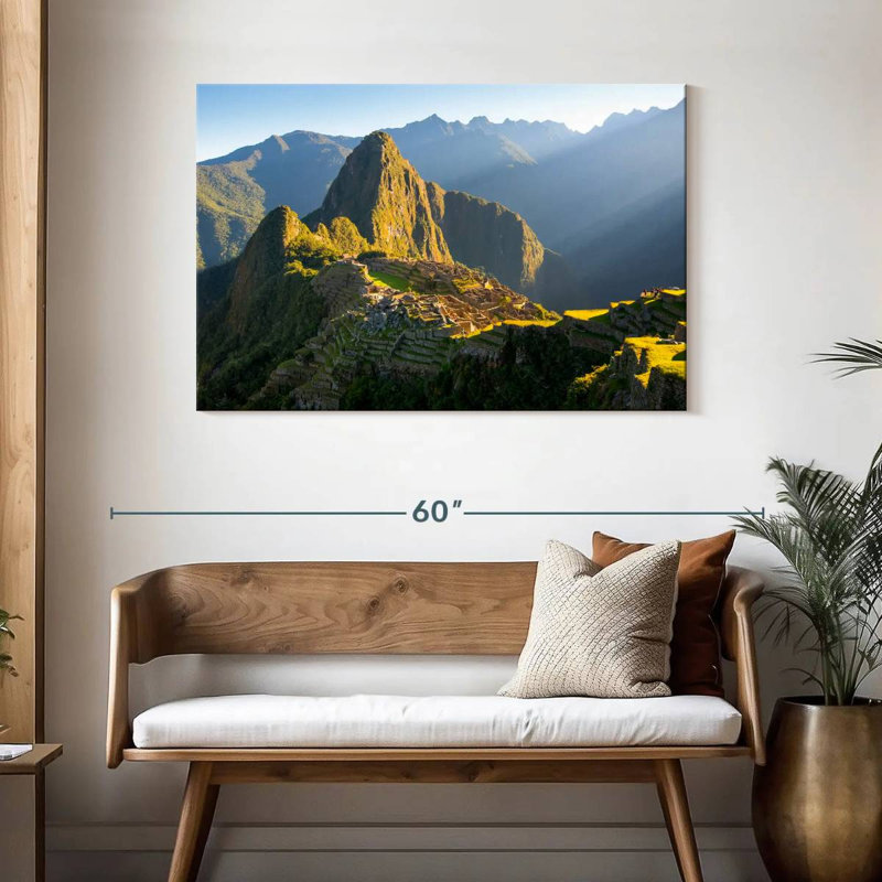 Lilie Morning At Machu Picchu, 30" H x 45" W