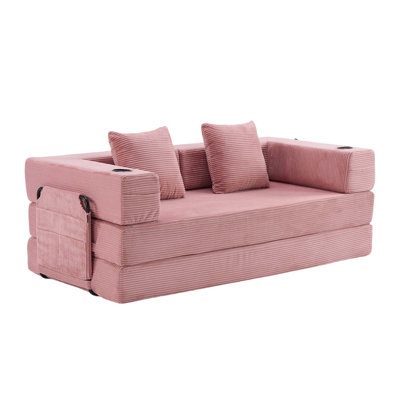 Convertible Sofa Bed - Foldable Floor Couch - Modular Sectional for Living Room, Bedroom, Studio - Compression Sofa in Box