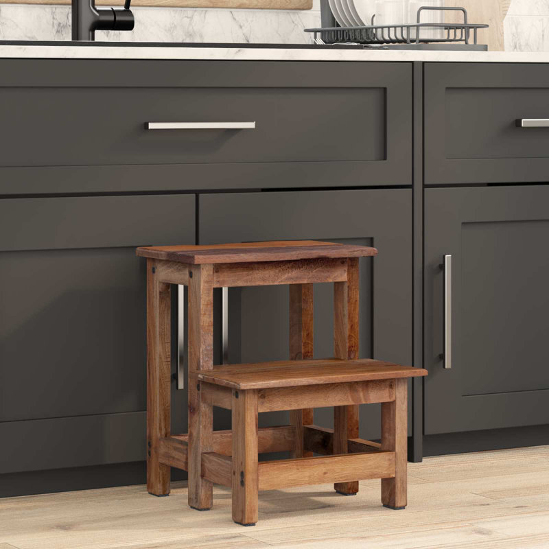 Solid Wood Accent Stool